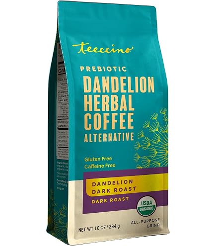 Amazon.com : Teeccino Dark Chocolate Prebiotic SuperBoost™ Coffee